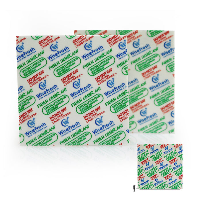 Fiber Desiccant Card 3.35 x 3.35 x 0.04 Inch