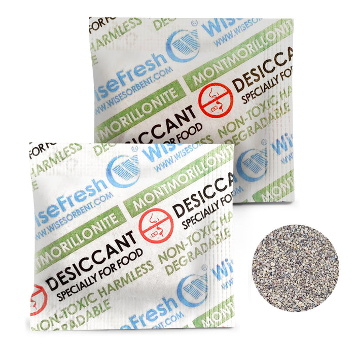 3 Gram Bentonite Clay Desiccant Sachet