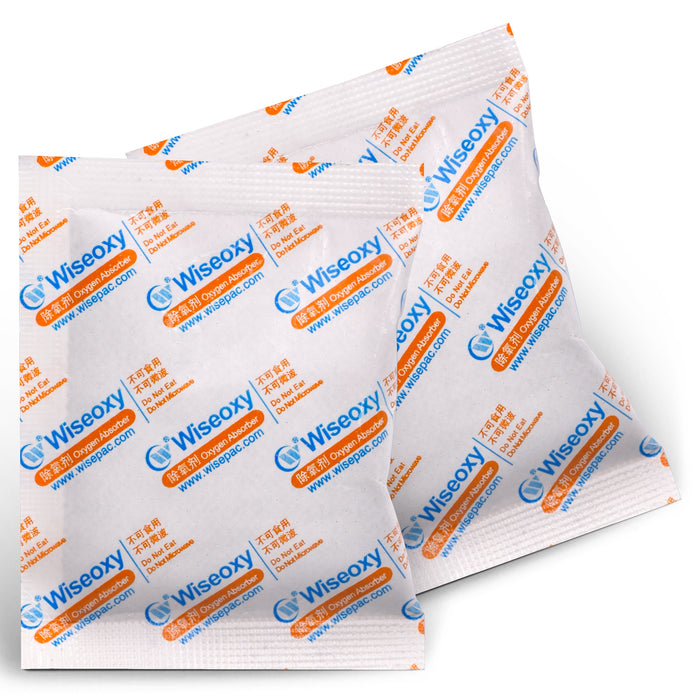 300cc 6 Pack Oxygen Absorbers Packets with Moisture Absorbers Function with One Container