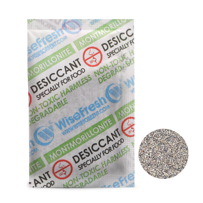 5 Gram Bentonite Clay Desiccant Sachet