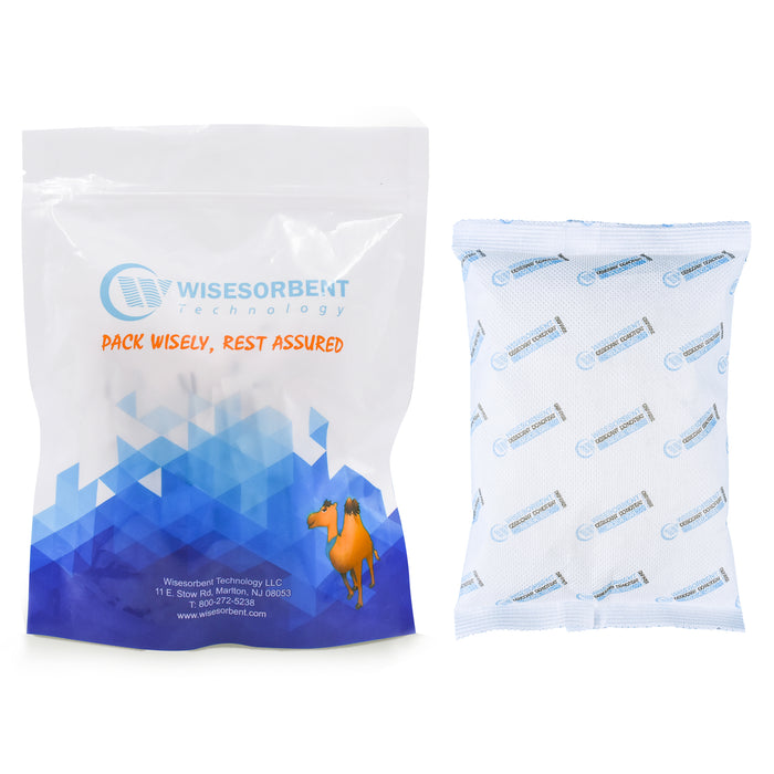 500 Gram Verna Paper Packaging White Silica Gel Pouch