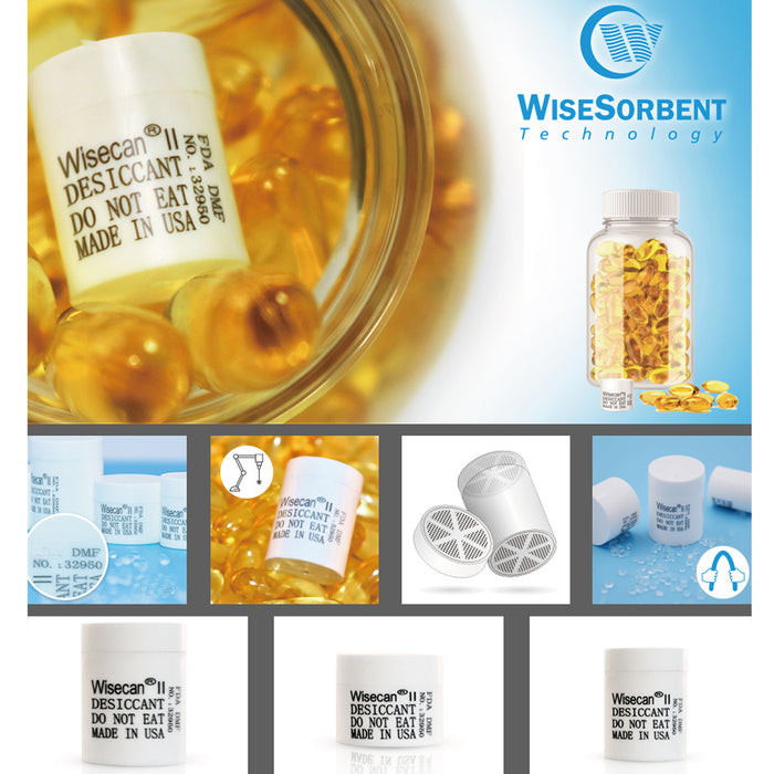 2 Gram Silica Gel Canister Desiccant