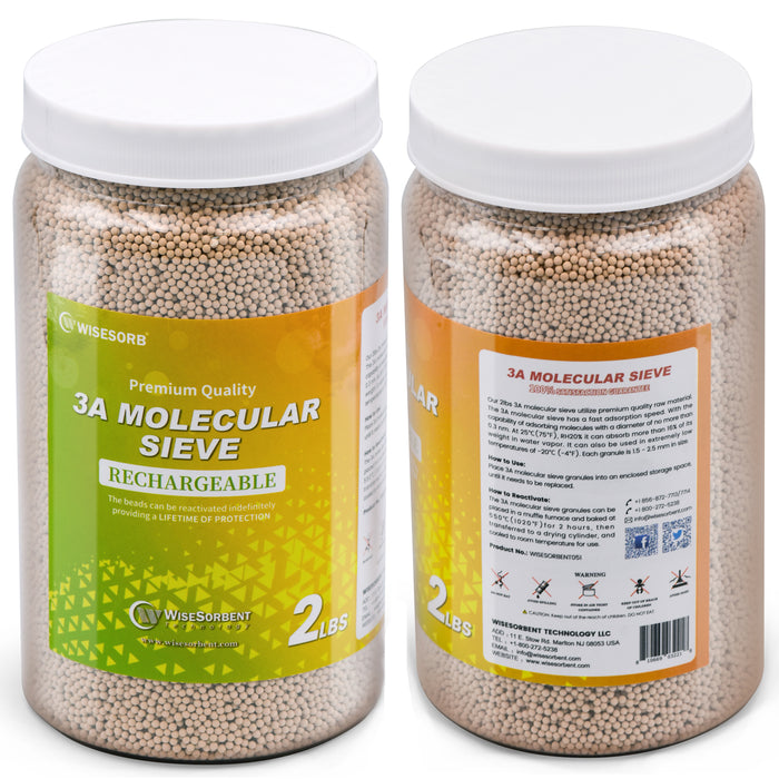 2LBS 3A Molecular Sieve Desiccant Beads