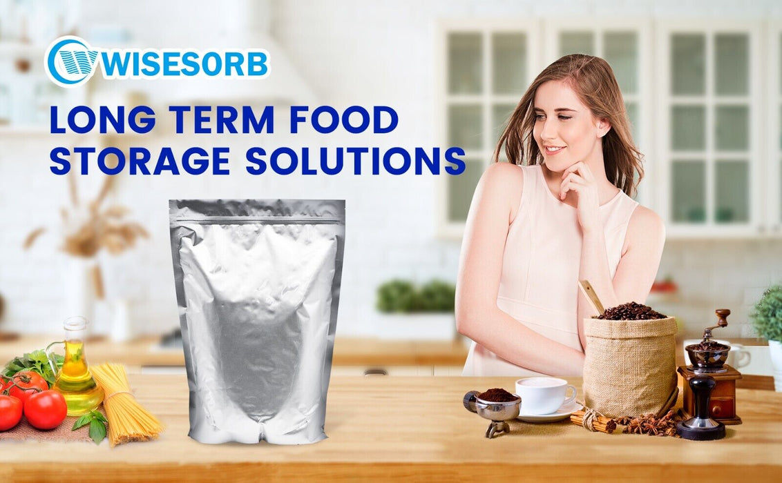 Mylar Bags For Food Storage, Pouches Resealable And Heat Sealable
