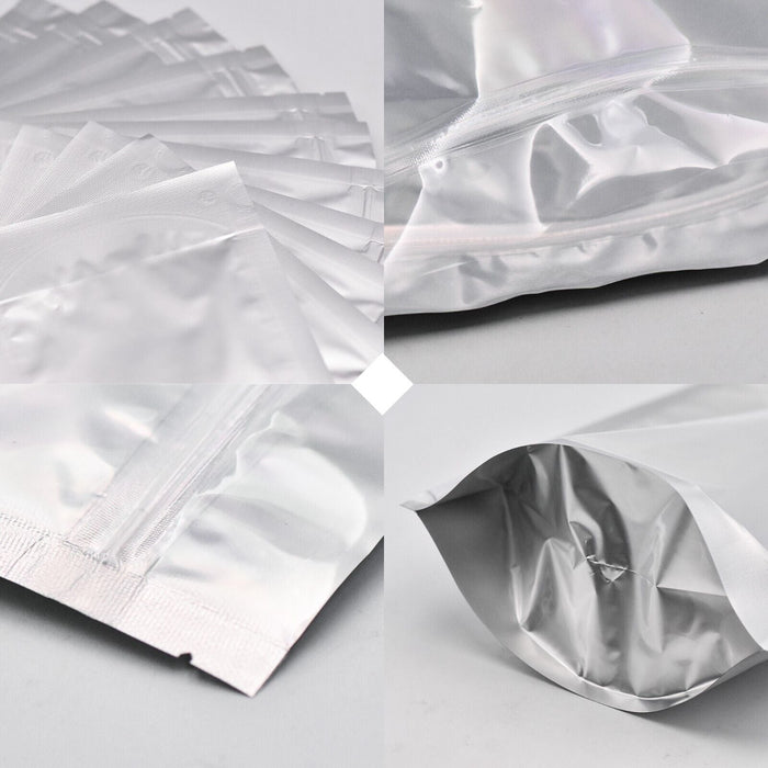 1 Gallon Smell Proof Bags with Clear Window Resealable Mylar Bag Leak Proof 10x14